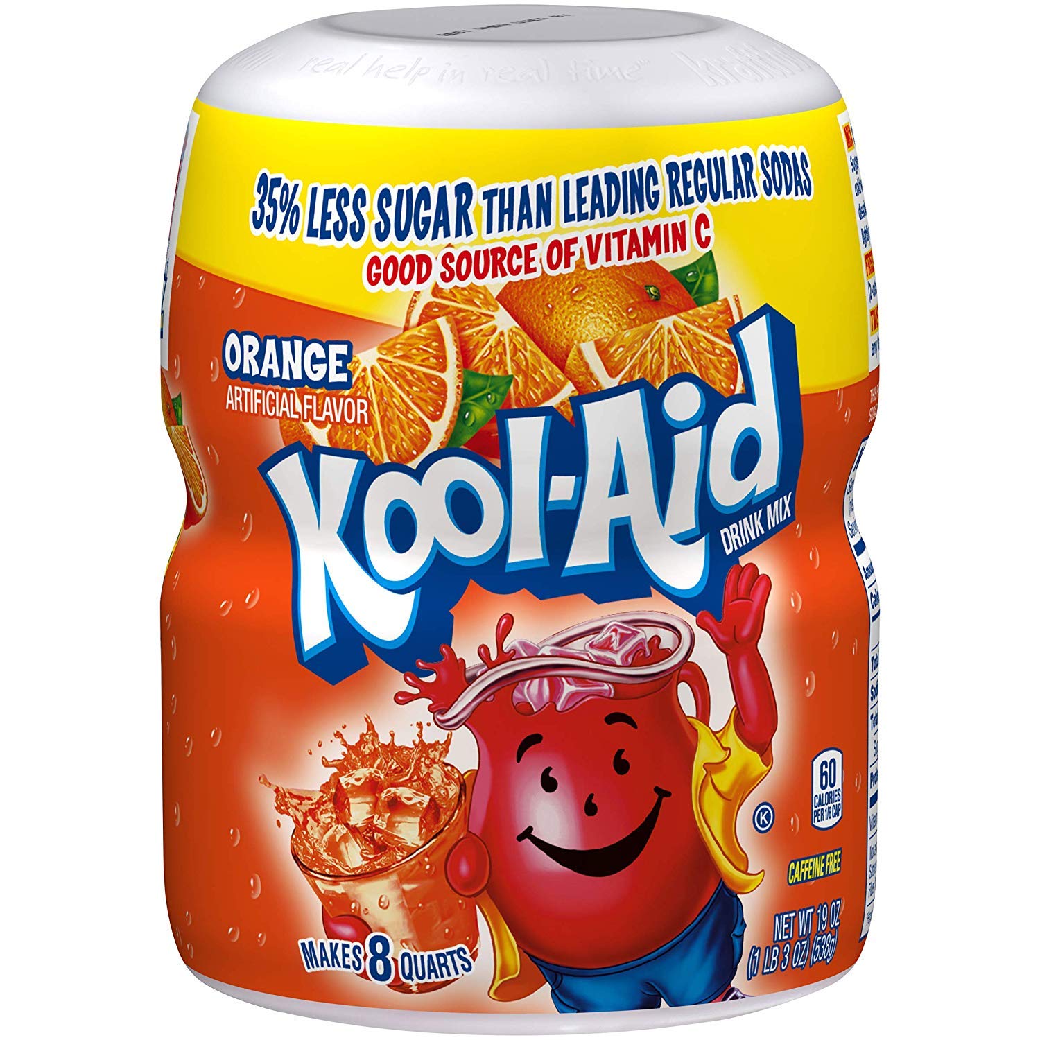 Orange Sweetened Powdered Mix